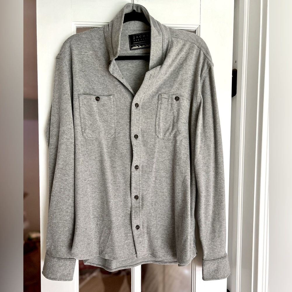 Jachs New York Soft Long Sleeve Button Up, NWT Large